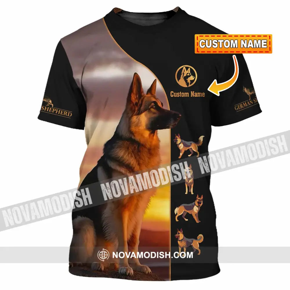 Unisex Shirt - Custom German Shepherd Shirt T-shirt