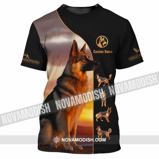 Unisex Shirt - Custom German Shepherd Shirt T-Shirt / S T-shirt