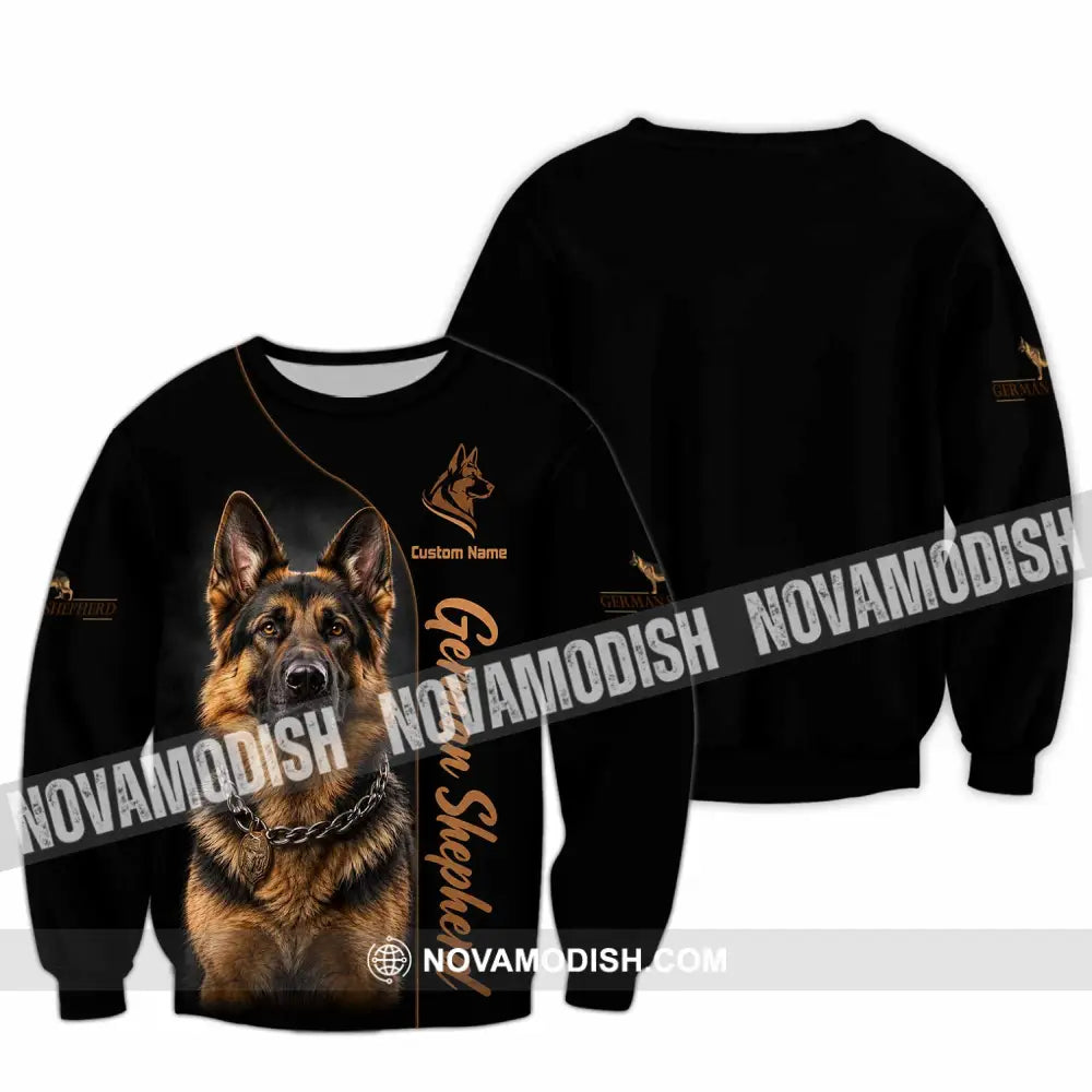 Unisex Shirt - Custom German Shepherds Shirt - Long Sleeve / S - T-shirt