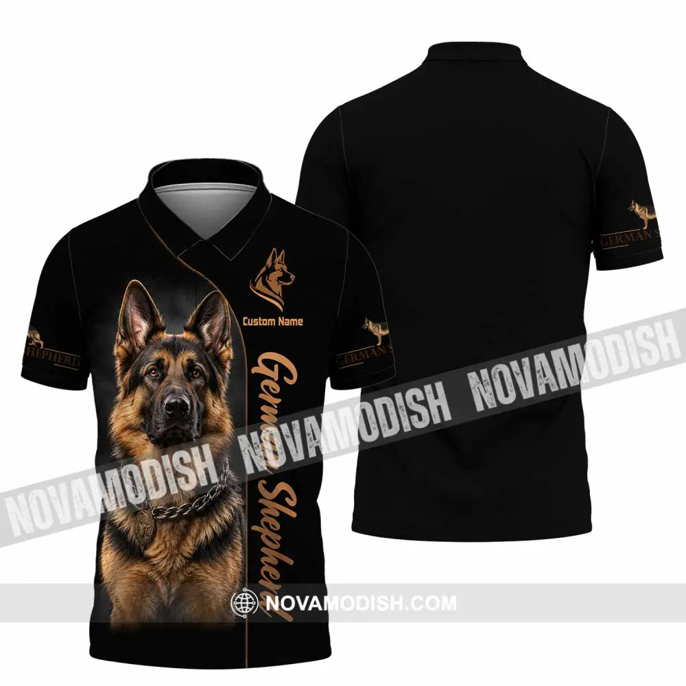 Unisex Shirt - Custom German Shepherds Shirt - Polo Shirt / S - T-shirt