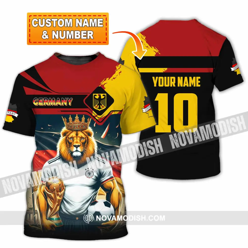 Unisex Shirt - Custom Germany 3D Shirt T-shirt