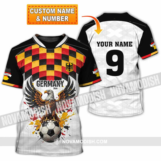 Unisex Shirt - Custom Germany 3D Shirt T-shirt