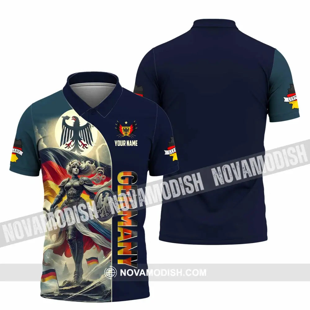 Unisex Shirt - Custom Germany Shirt Polo Shirt / S T-shirt