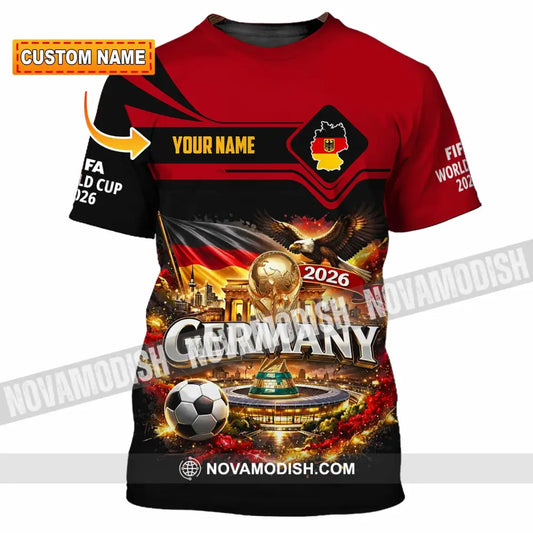 Unisex Shirt - Custom Germany World Cup 2026 3D Shirt T-shirt