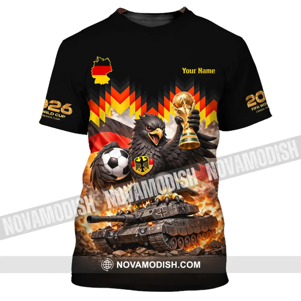 Unisex Shirt - Custom Germany World Cup 2026 3D Shirt T-Shirt / S T-shirt