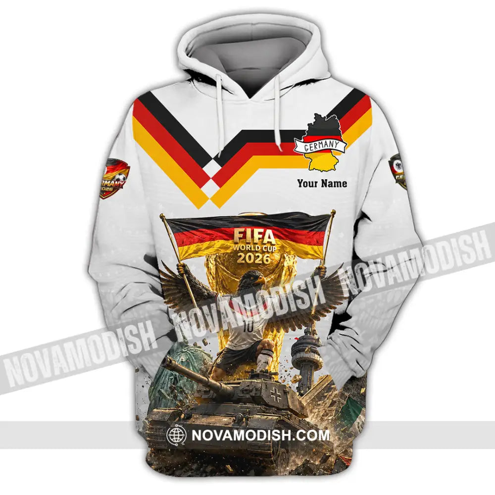 Unisex Shirt - Custom Germany World Cup 2026 Shirt - Hoodie / S - T-shirt