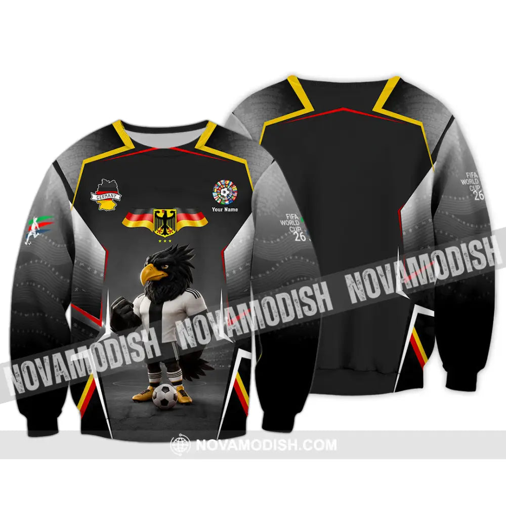 Unisex Shirt - Custom Germany World Cup 2026 Shirt - Long Sleeve / S - T-shirt