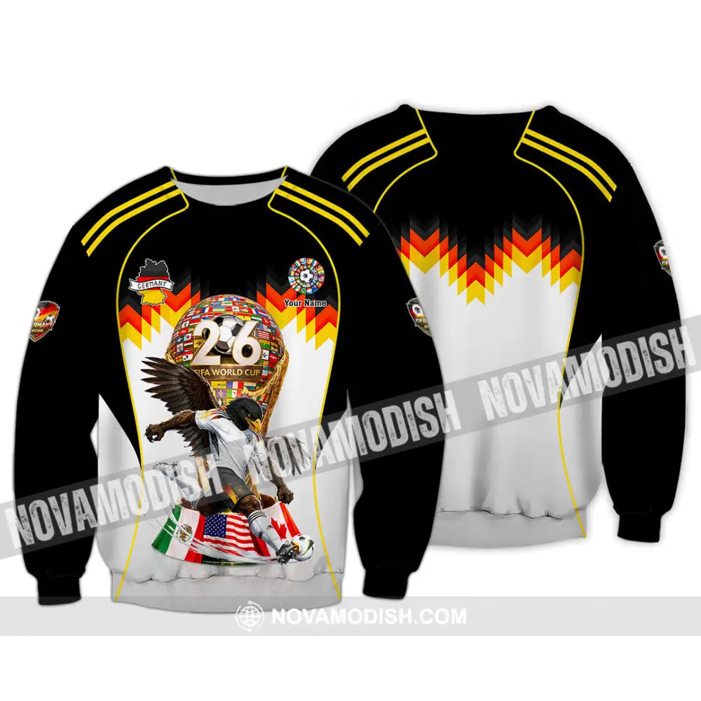 Unisex Shirt - Custom Germany World Cup 2026 Shirt - Long Sleeve / S - T-shirt
