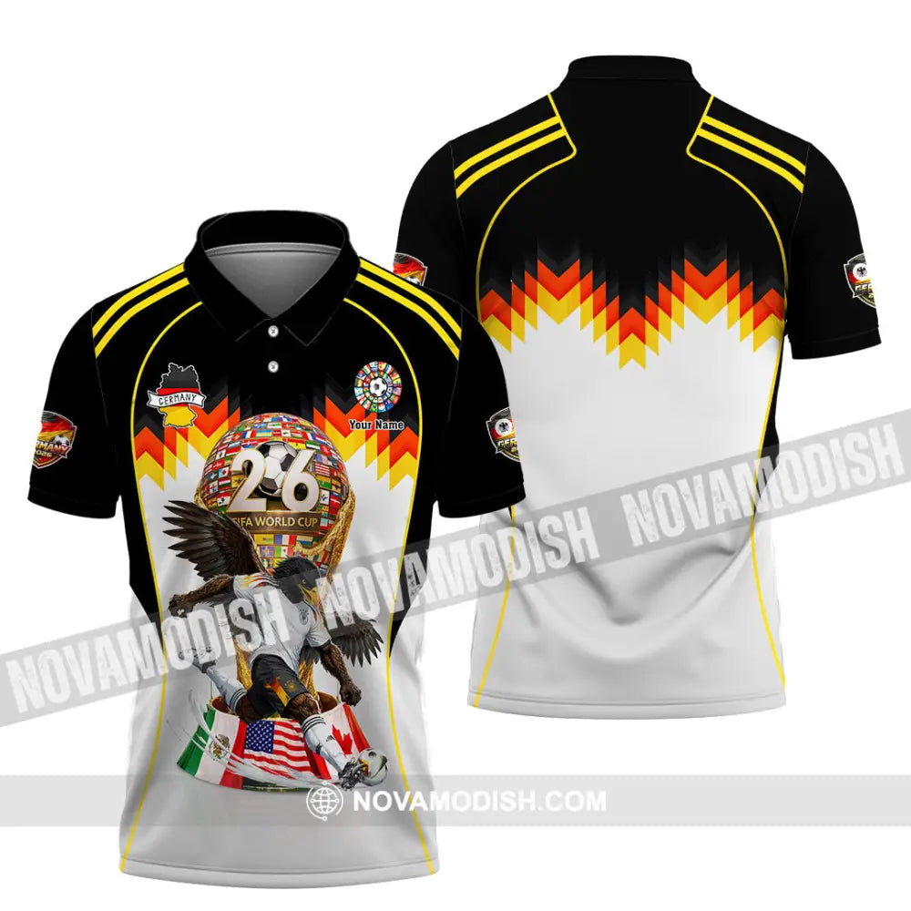 Unisex Shirt - Custom Germany World Cup 2026 Shirt - Polo Shirt / S - T-shirt