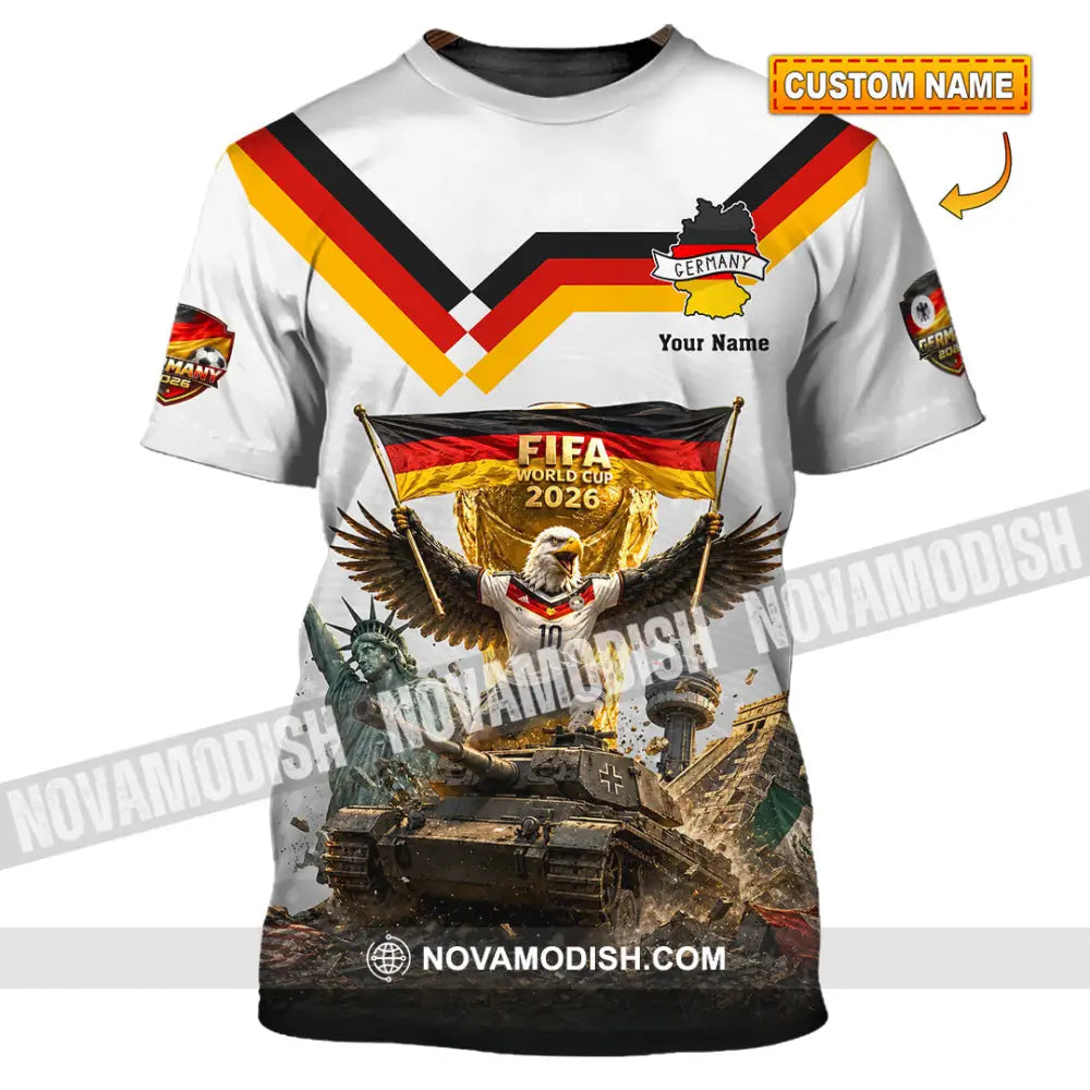 Unisex Shirt - Custom Germany World Cup 2026 Shirt - T-shirt