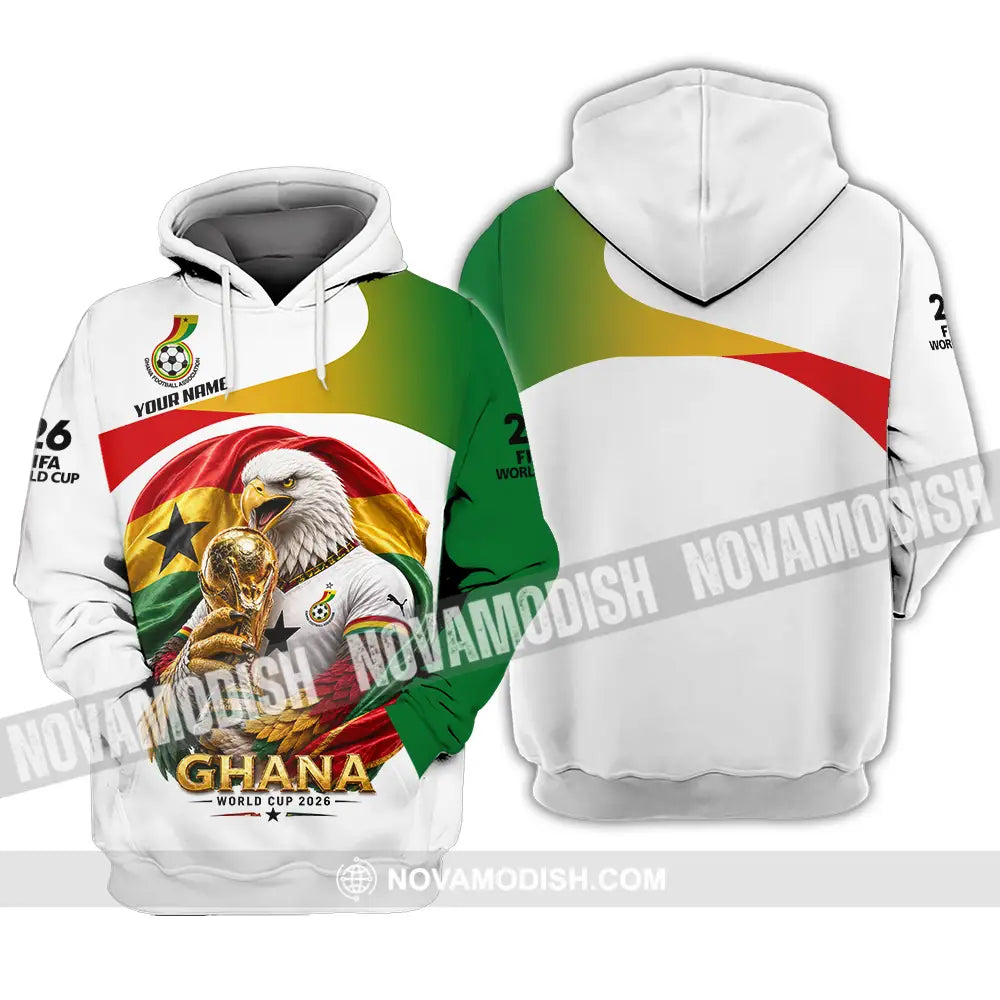 Unisex Shirt - Custom Ghana World Cup 2026 3D Shirt - Hoodie / S - T-shirt