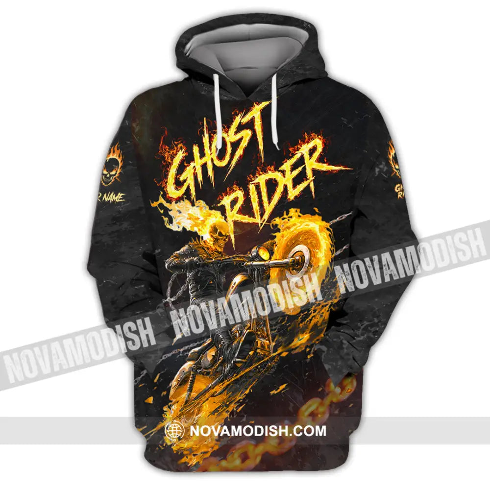 Unisex Shirt - Custom Ghost Rider Shirt - Hoodie / S - T-shirt