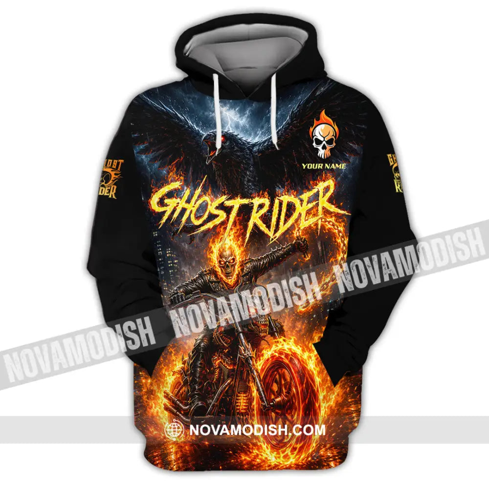 Unisex Shirt - Custom Ghost Rider Shirt - Hoodie / S - T-shirt