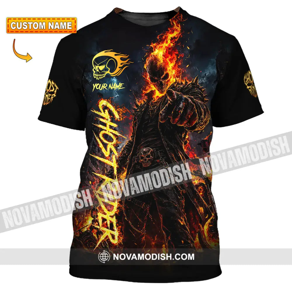 Unisex Shirt - Custom Ghost Rider Shirt - T-shirt