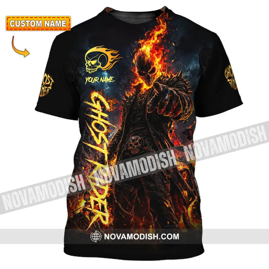 Unisex Shirt - Custom Ghost Rider Shirt - T-shirt