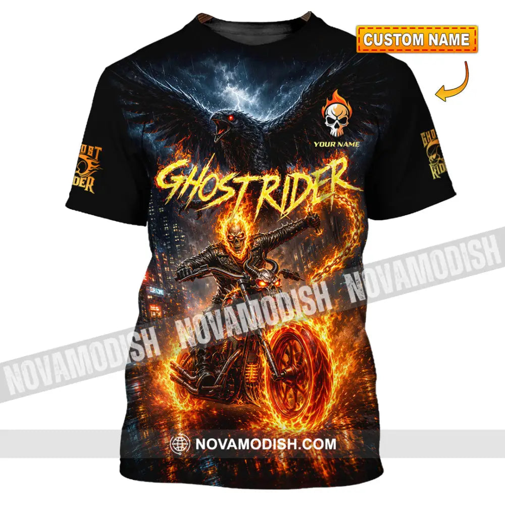 Unisex Shirt - Custom Ghost Rider Shirt - T-shirt