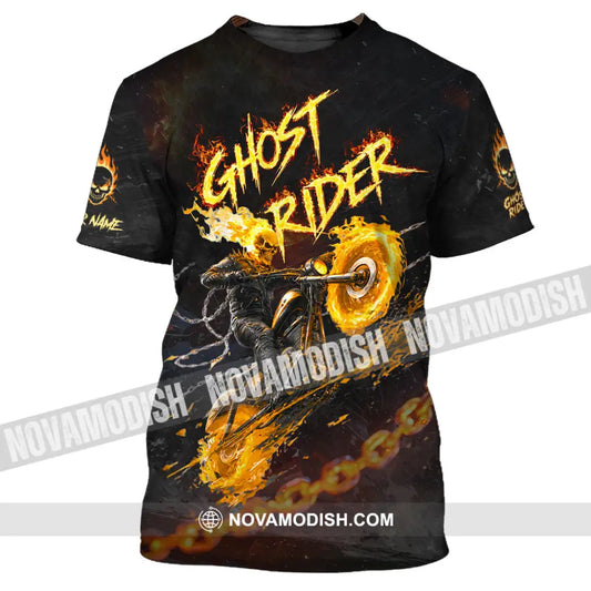 Unisex Shirt - Custom Ghost Rider Shirt - T-Shirt / S - T-shirt
