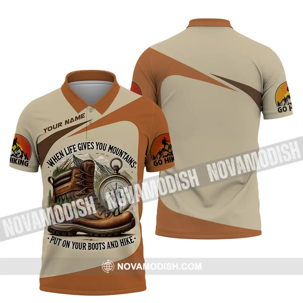 Unisex Shirt - Custom Go Hiking 3D Shirt Polo Shirt / S T-shirt