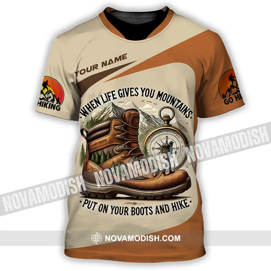 Unisex Shirt - Custom Go Hiking 3D Shirt T-Shirt / S T-shirt