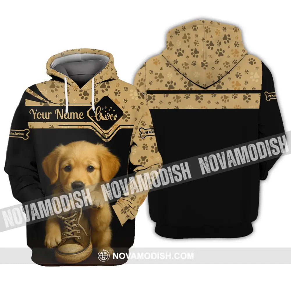 Unisex Shirt - Custom Golden Retriever Shirt Hoodie / S T-shirt