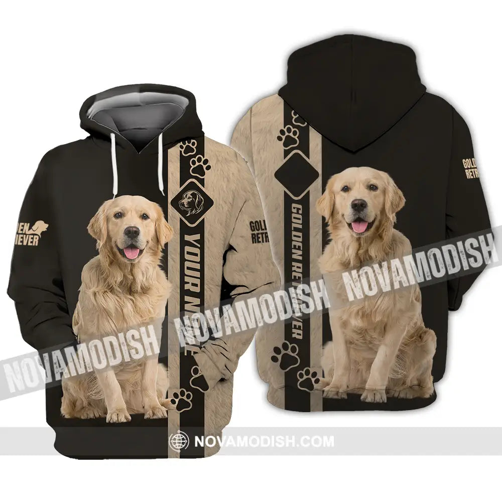 Unisex Shirt - Custom Golden Retriever Shirt Hoodie / S T-shirt