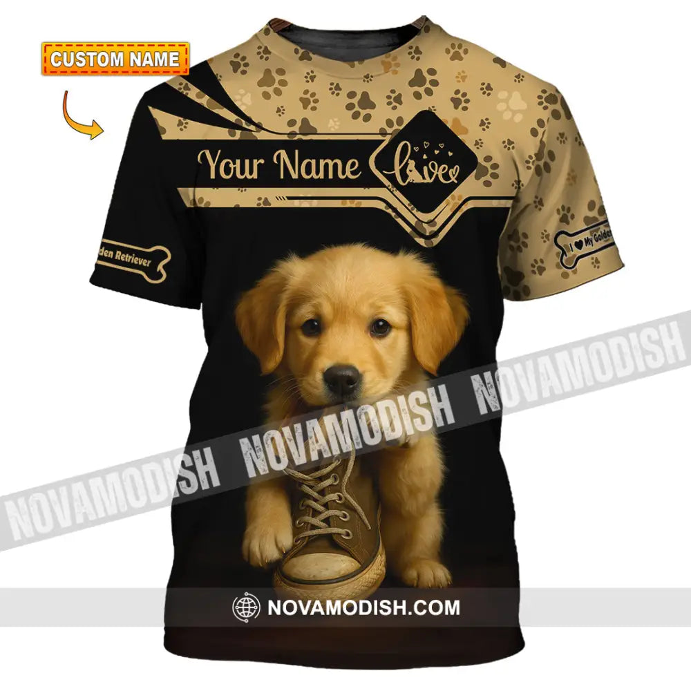 Unisex Shirt - Custom Golden Retriever Shirt T-shirt