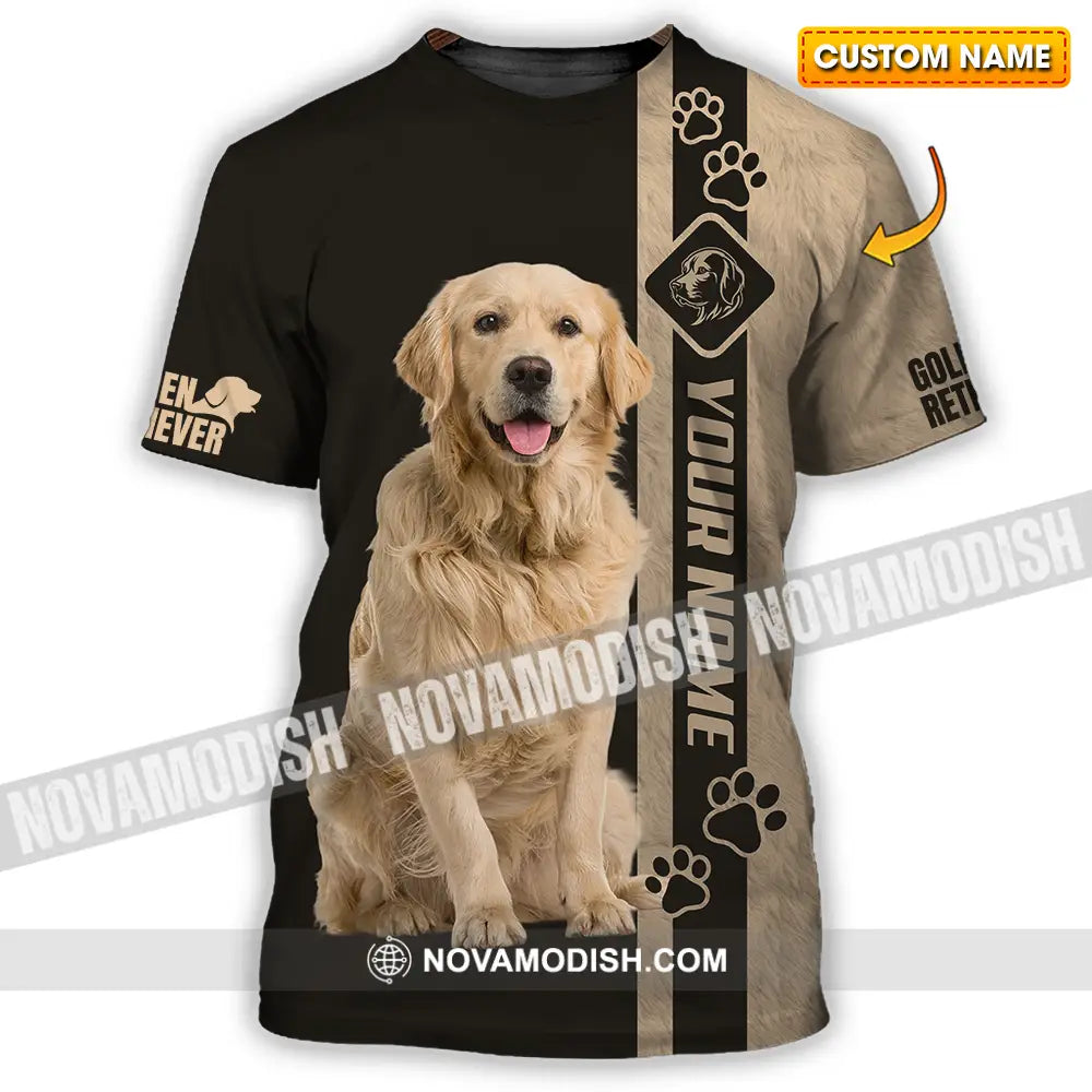 Unisex Shirt - Custom Golden Retriever Shirt T-shirt