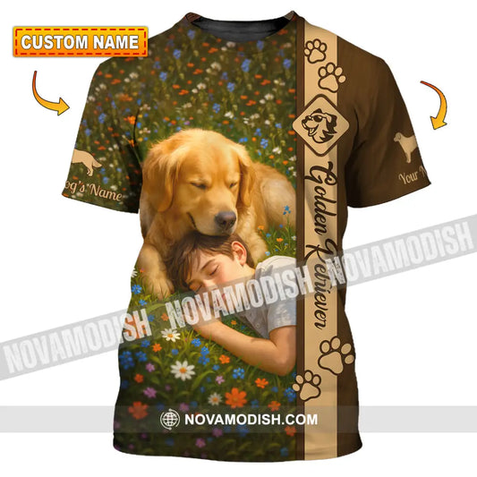 Unisex Shirt - Custom Golden Retriever Shirt T-shirt