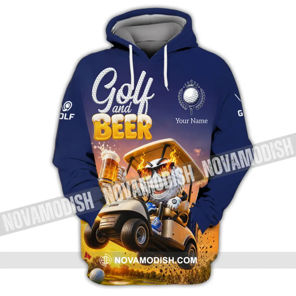 Unisex Shirt - Custom Golf And Free Shirt - Hoodie / S - T-shirt