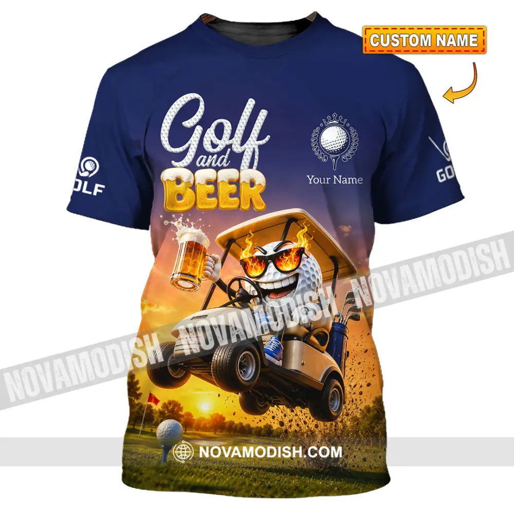 Unisex Shirt - Custom Golf And Free Shirt - T-shirt