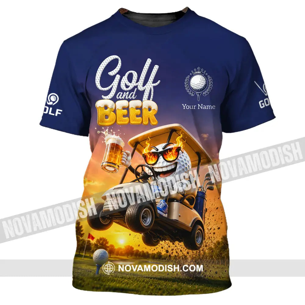 Unisex Shirt - Custom Golf And Free Shirt - T-Shirt / S - T-shirt