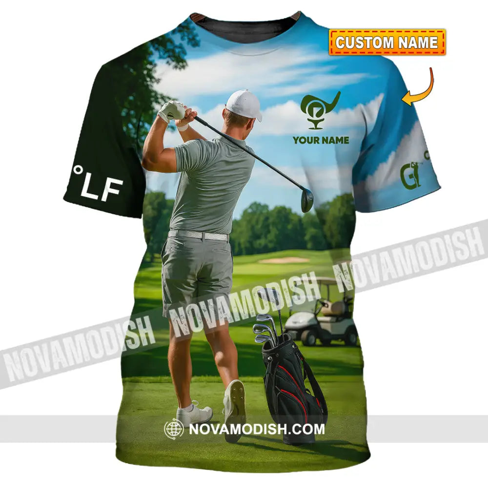 Unisex Shirt - Custom Golf Man Shirt T-shirt