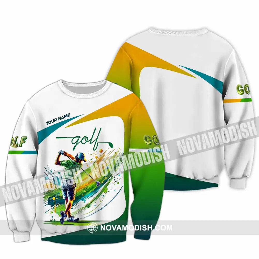 Unisex Shirt - Custom Golf Player Shirt Long Sleeve / S T-shirt