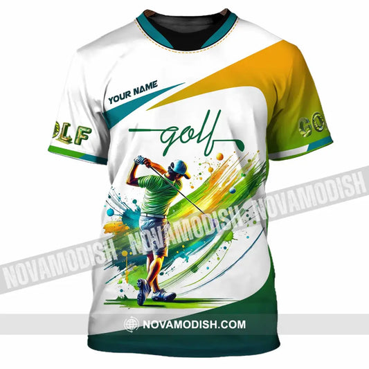 Unisex Shirt - Custom Golf Player Shirt T-Shirt / S T-shirt