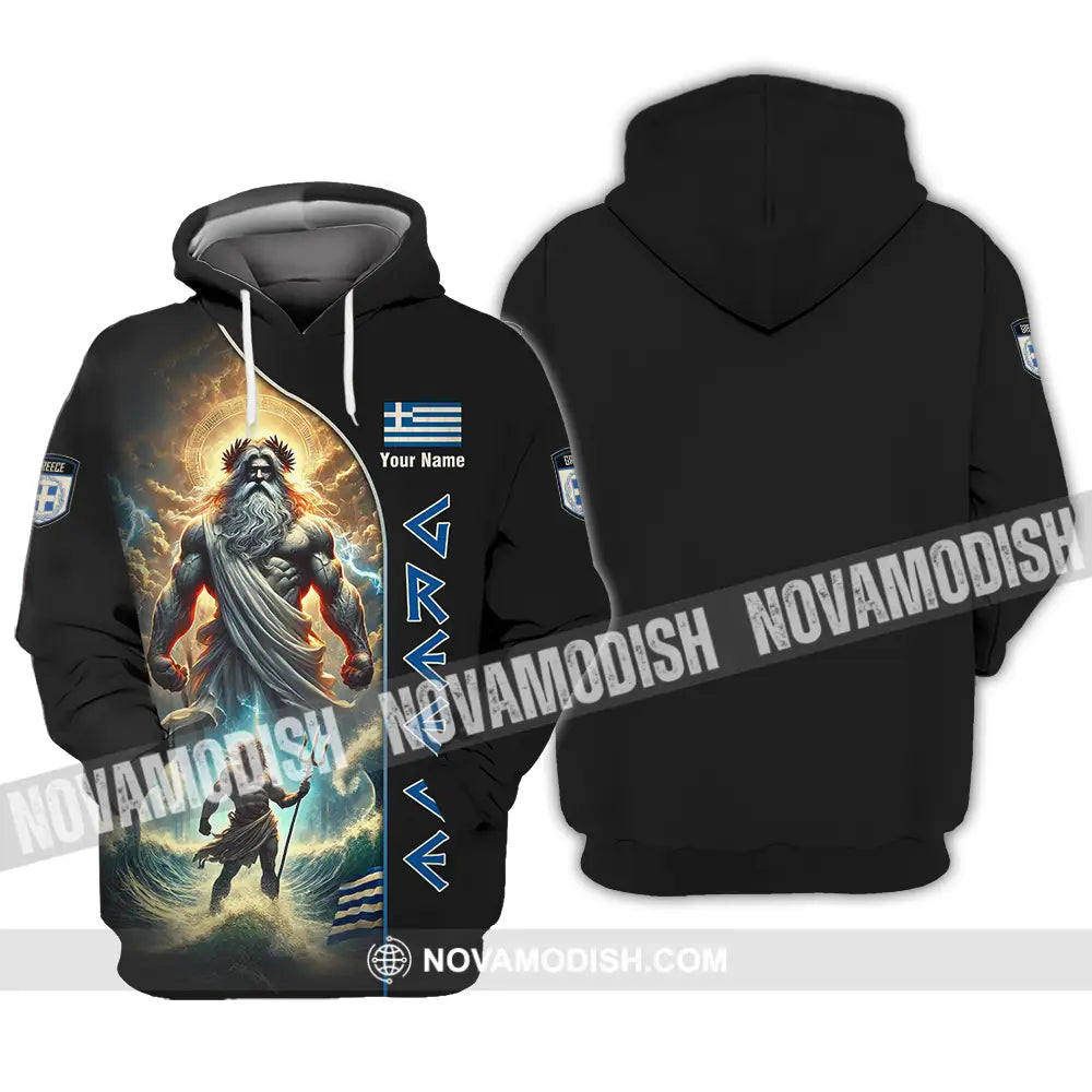 Unisex Shirt - Custom Greece Shirt Hoodie / S T-shirt
