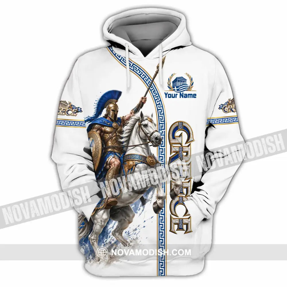 Unisex Shirt - Custom Greece Shirt - Hoodie / S - T-shirt