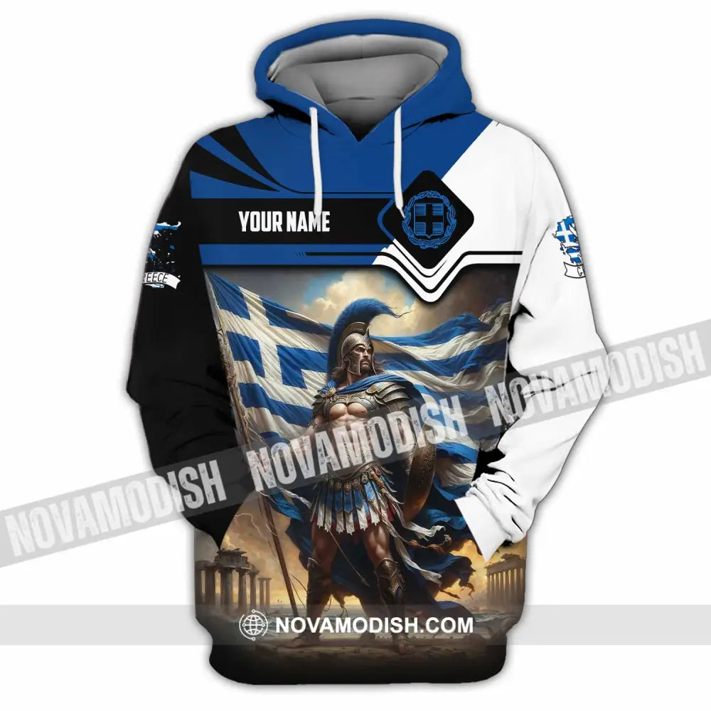 Unisex Shirt - Custom Greece Shirt Hoodie / S T-shirt