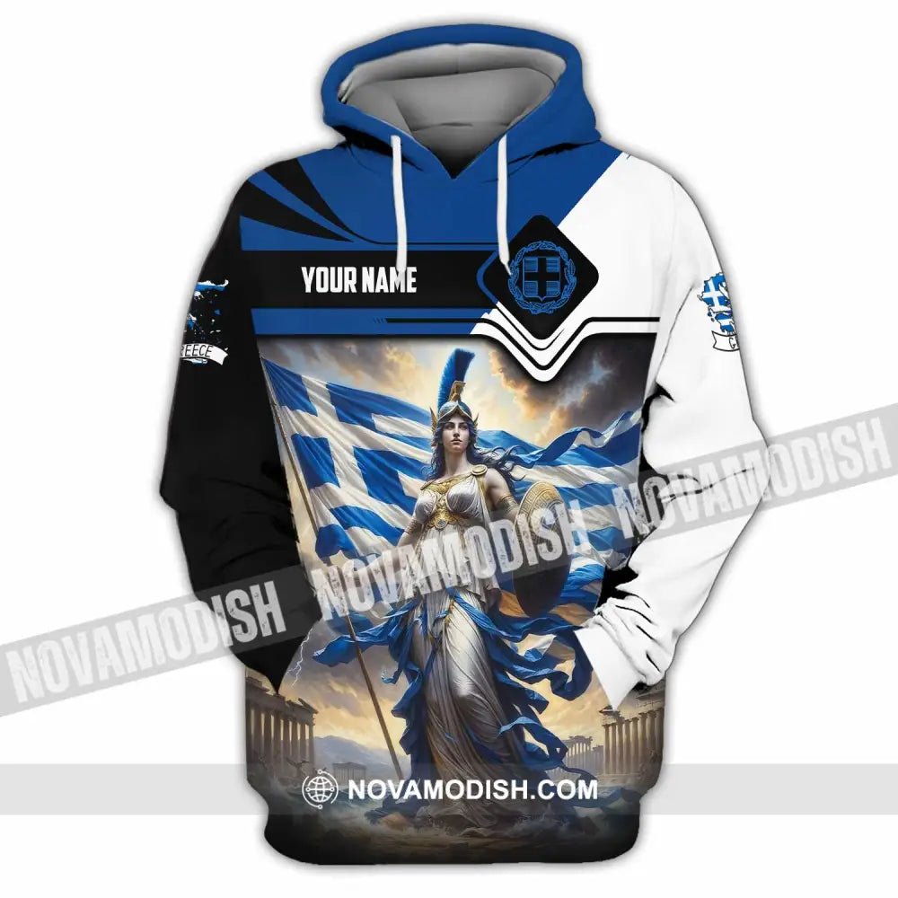 Unisex Shirt - Custom Greece Shirt Hoodie / S T-shirt