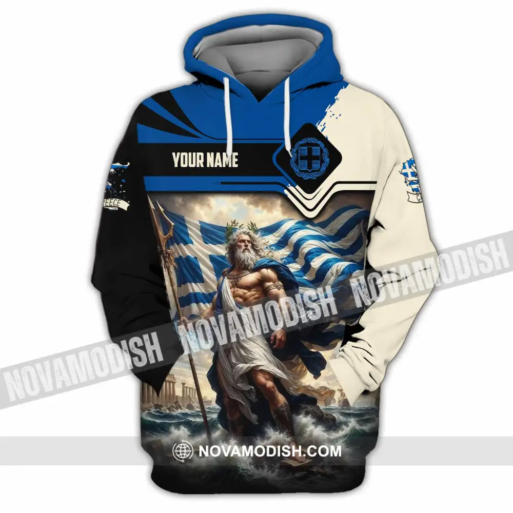Unisex Shirt - Custom Greece Shirt Hoodie / S T-shirt