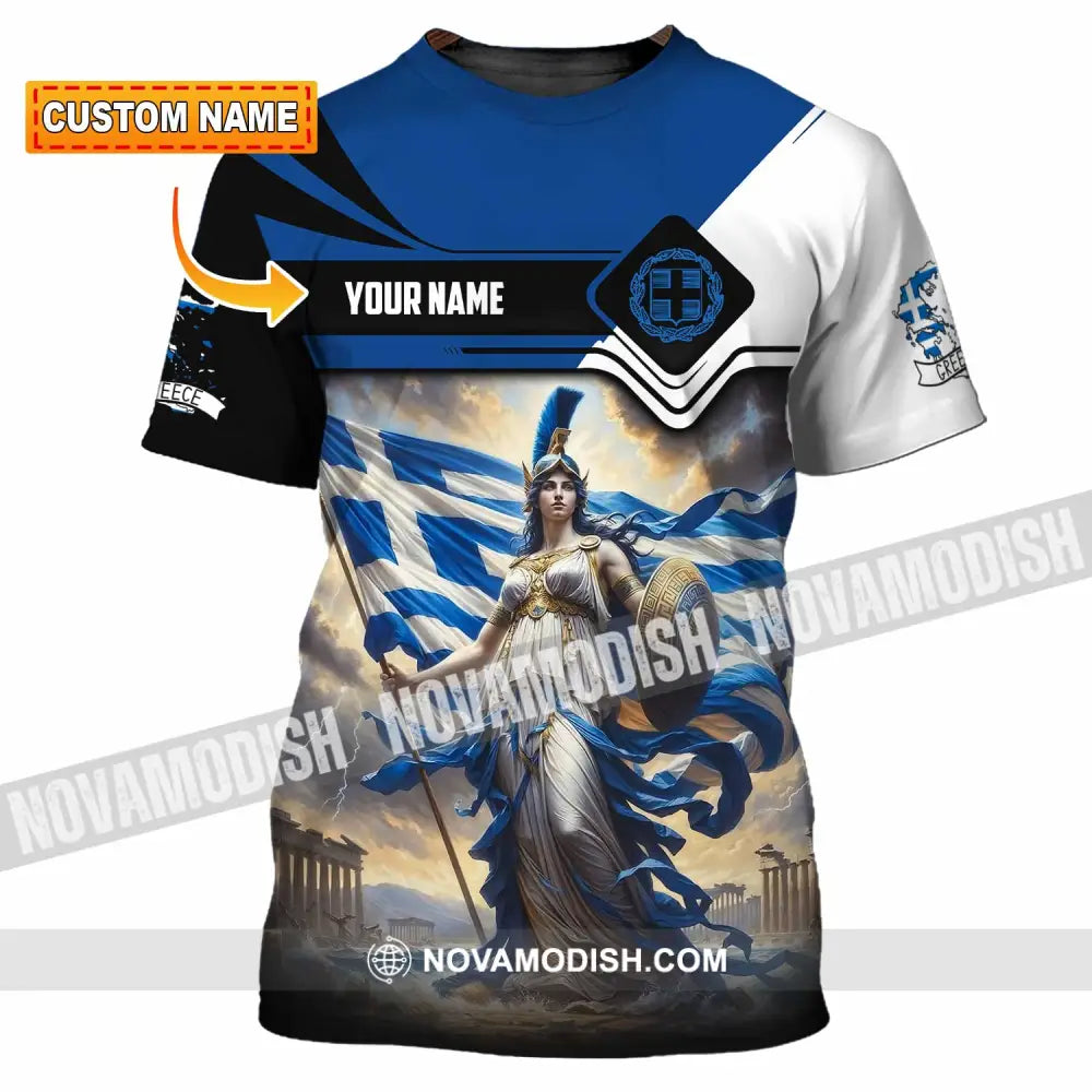 Unisex Shirt - Custom Greece Shirt T-shirt