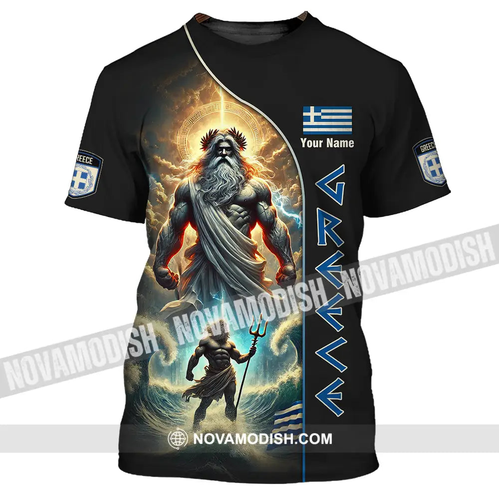Unisex Shirt - Custom Greece Shirt T-shirt