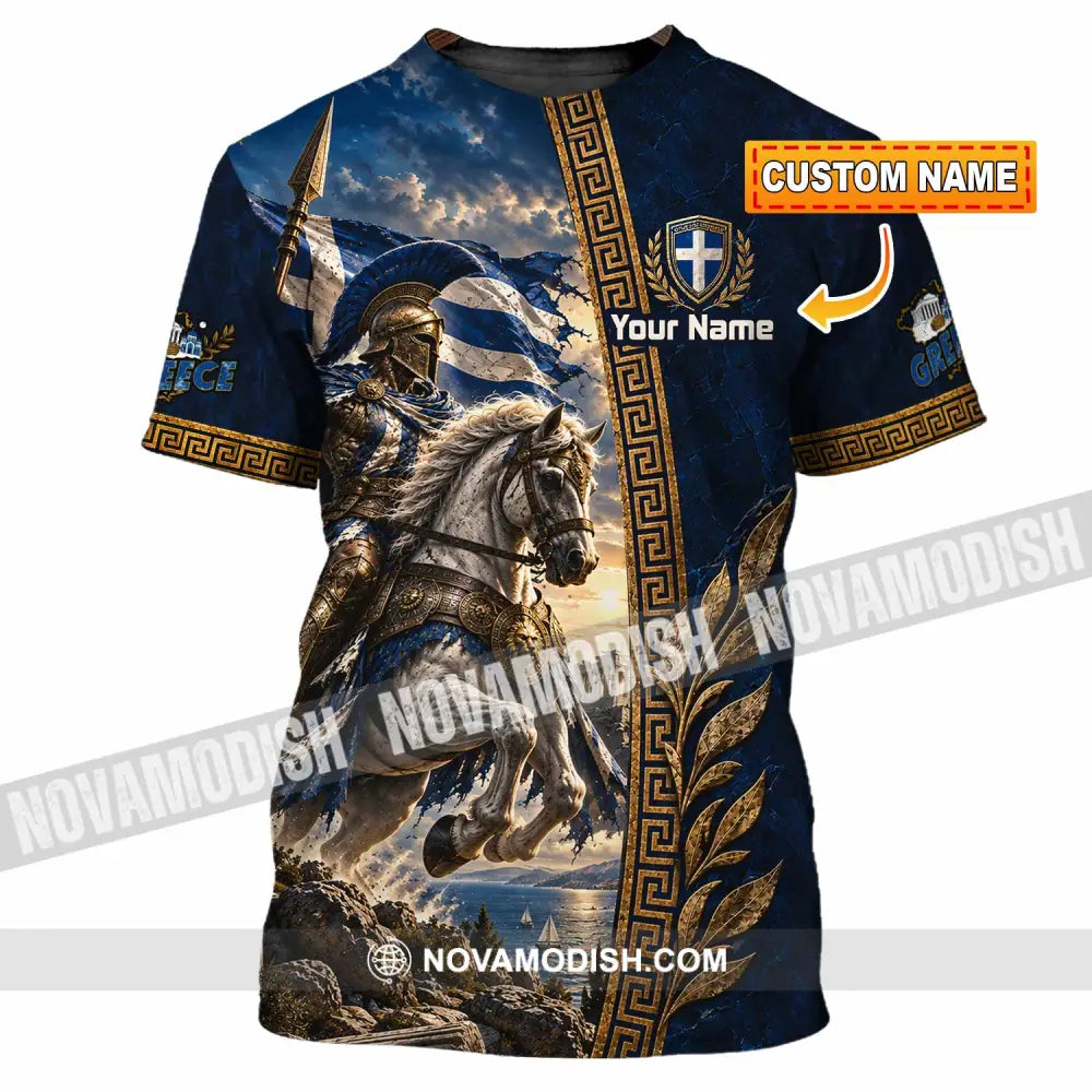 Unisex Shirt - Custom Greece Shirt - T-shirt