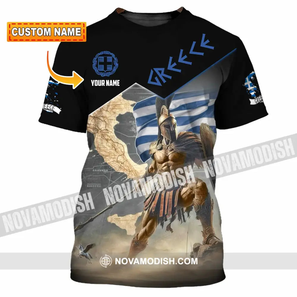 Unisex Shirt - Custom Greece Shirt T-shirt