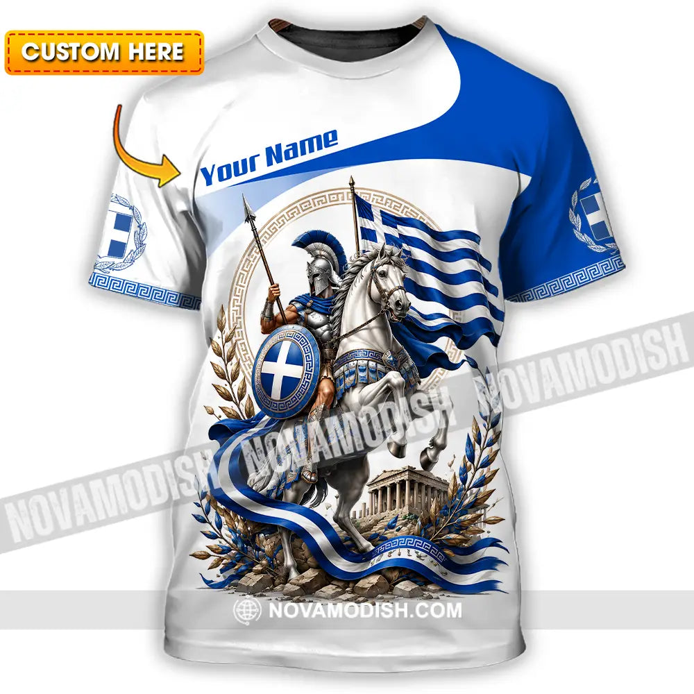 Unisex Shirt - Custom Greece Shirt - T-shirt