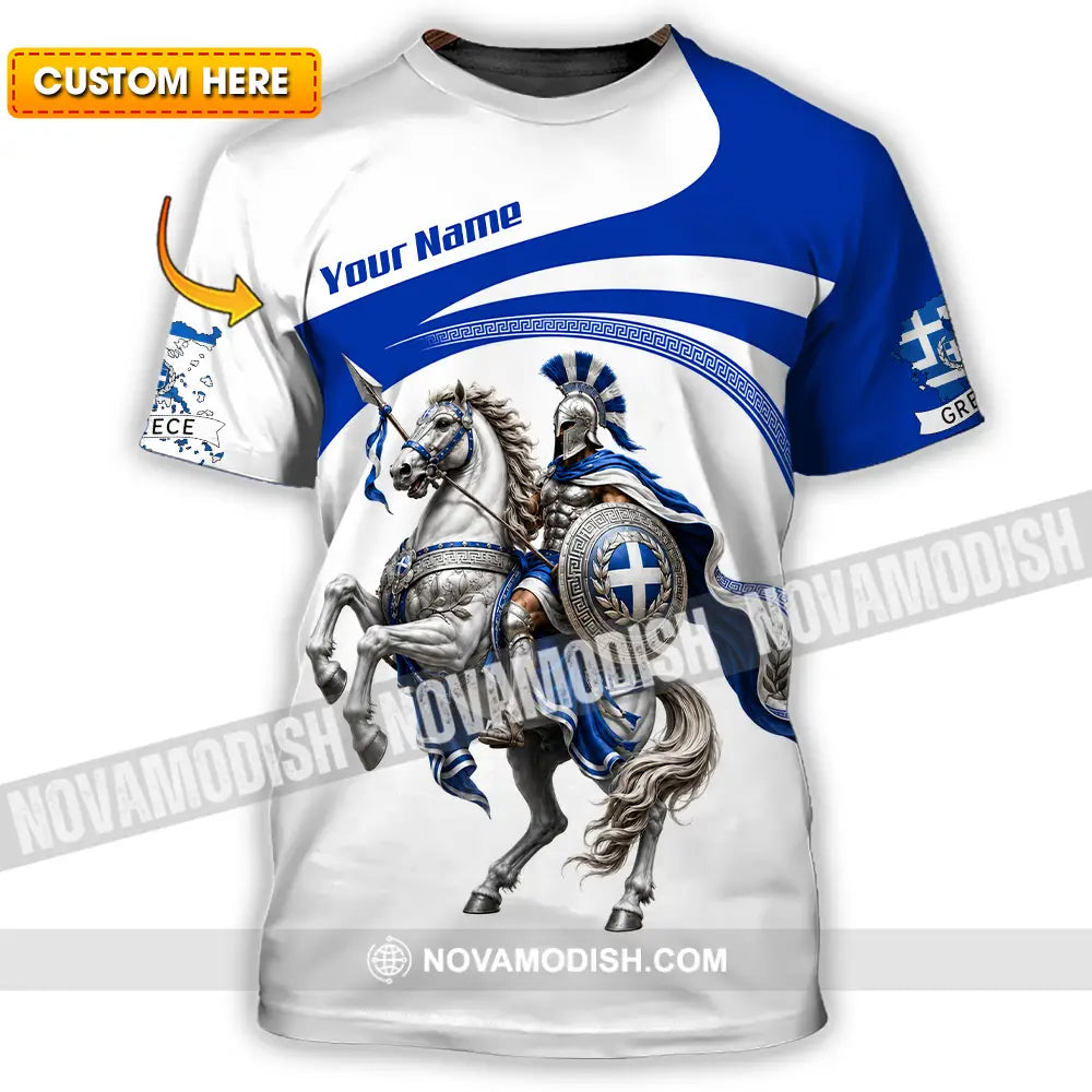 Unisex Shirt - Custom Greece Shirt - T-shirt