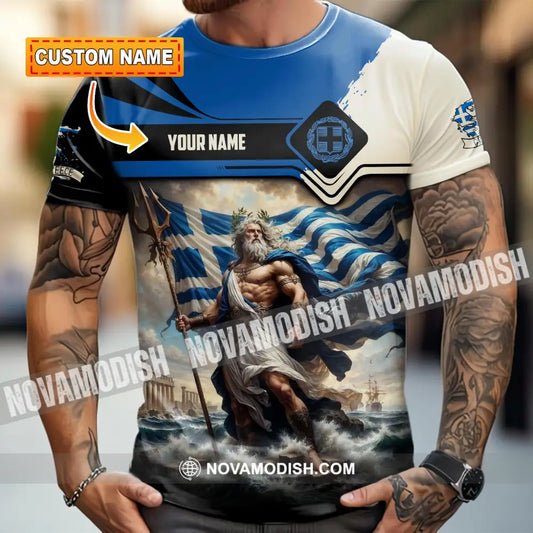 Unisex Shirt - Custom Greece Shirt T-shirt