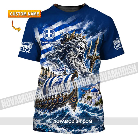 Unisex Shirt - Custom Greece Shirt - T-shirt