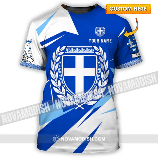 Unisex Shirt - Custom Greece Shirt - T-shirt