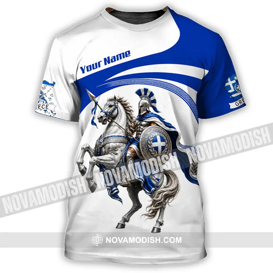 Unisex Shirt - Custom Greece Shirt - T-Shirt / S - T-shirt
