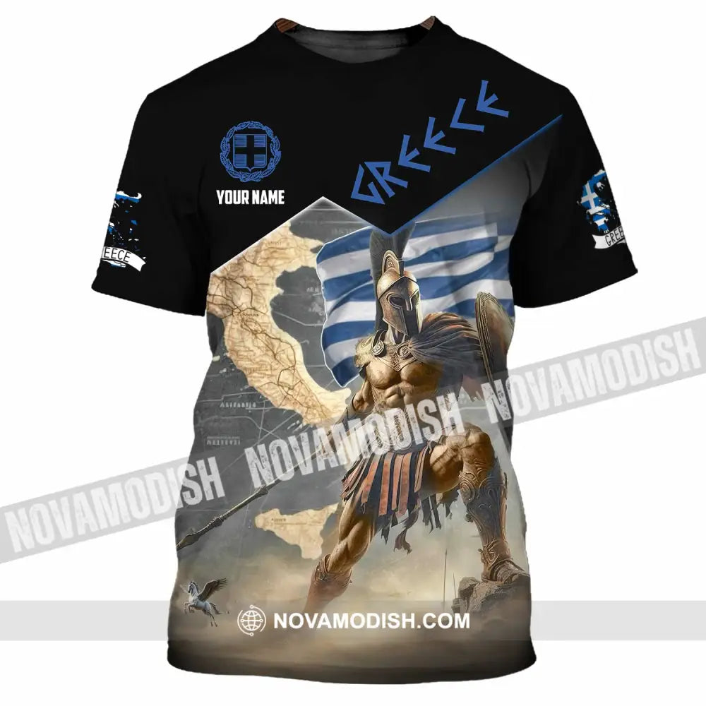 Unisex Shirt - Custom Greece Shirt T-Shirt / S T-shirt